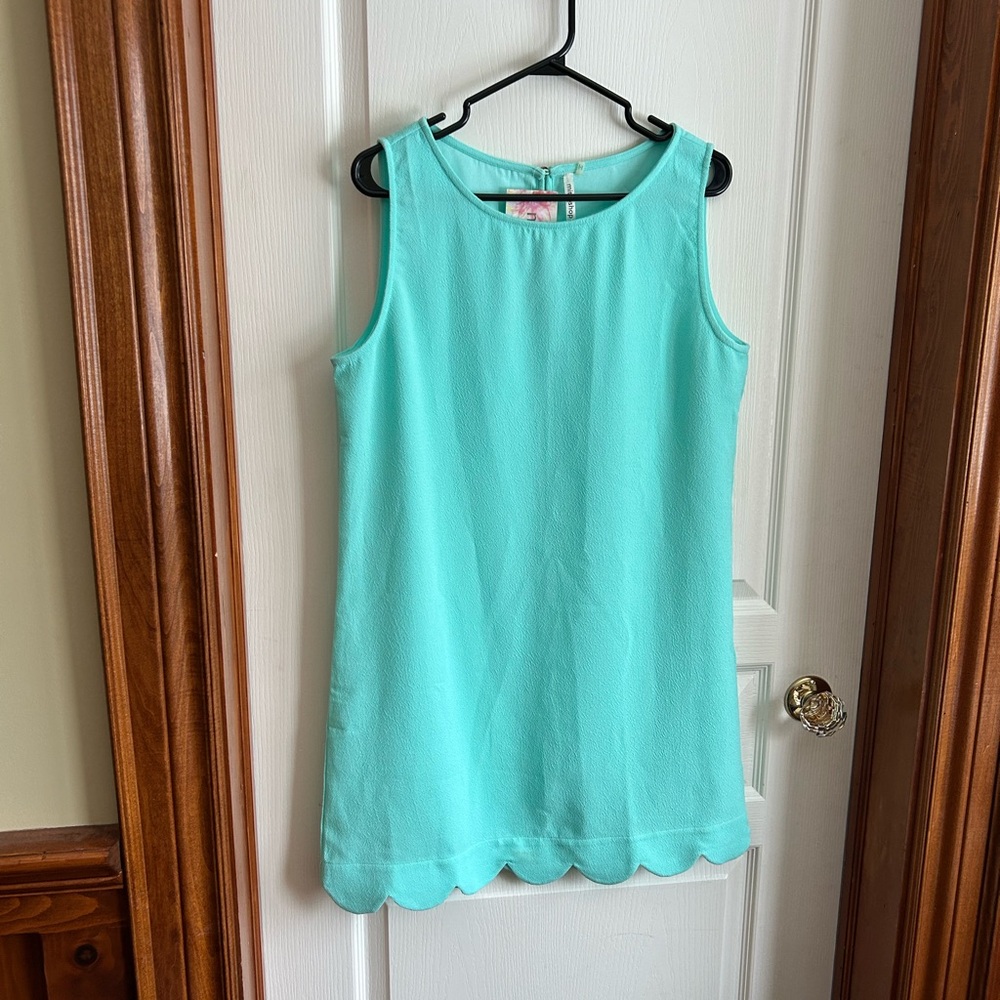 Mittoshop Aqua Mini Dress
